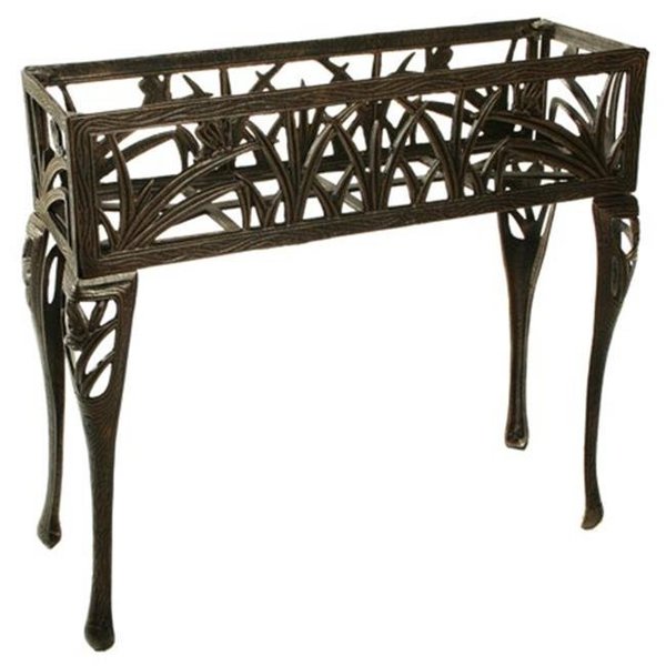 Oakland Living Corporation Oakland Living 5081-AB - Butterfly Rectangular Plant Stand - Antique Bronze 5081-AB